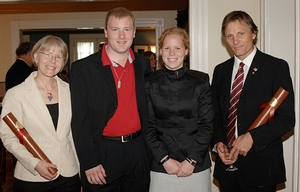 Barb, Ken, Carolyn, and Viggo Mortensen