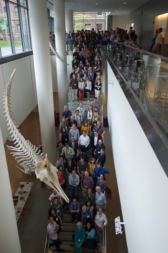 Participants in the 2nd ICIM at Harvard University.  What's that vertebrate doing there?