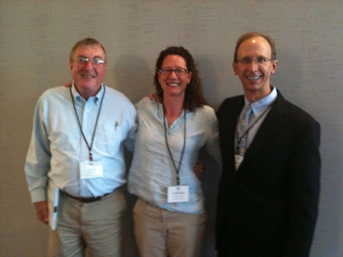 Bill Font, Ashleigh Smythe, and Steve Nadler at the 2013 ASP meeting in Quebec City, Canada.